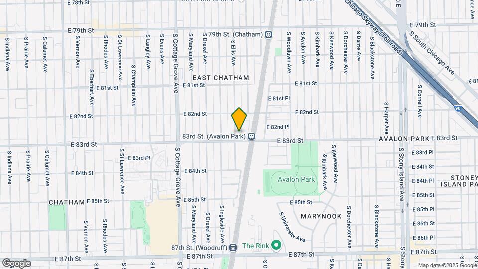 8241-49 S Ellis Ave Mapa y Detalles de la Ubicación