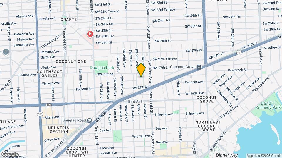 2840 SW 32nd Ct Map and Location Details