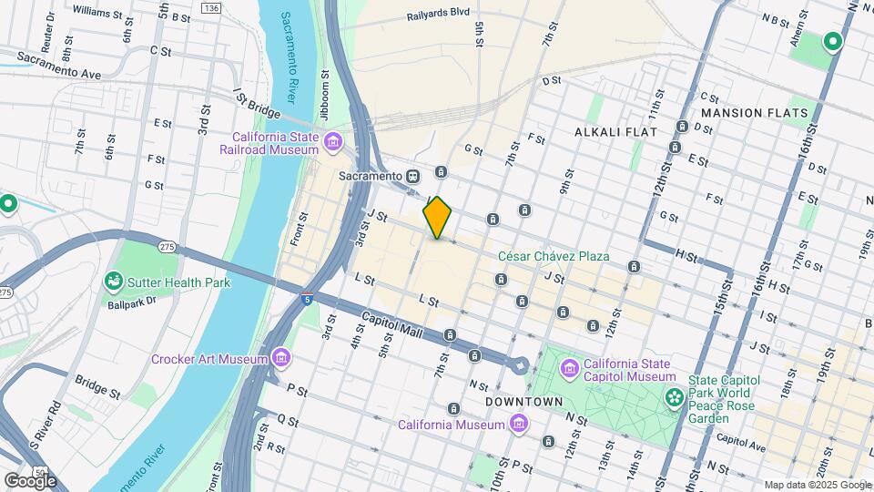 500 J St Map and Location Details