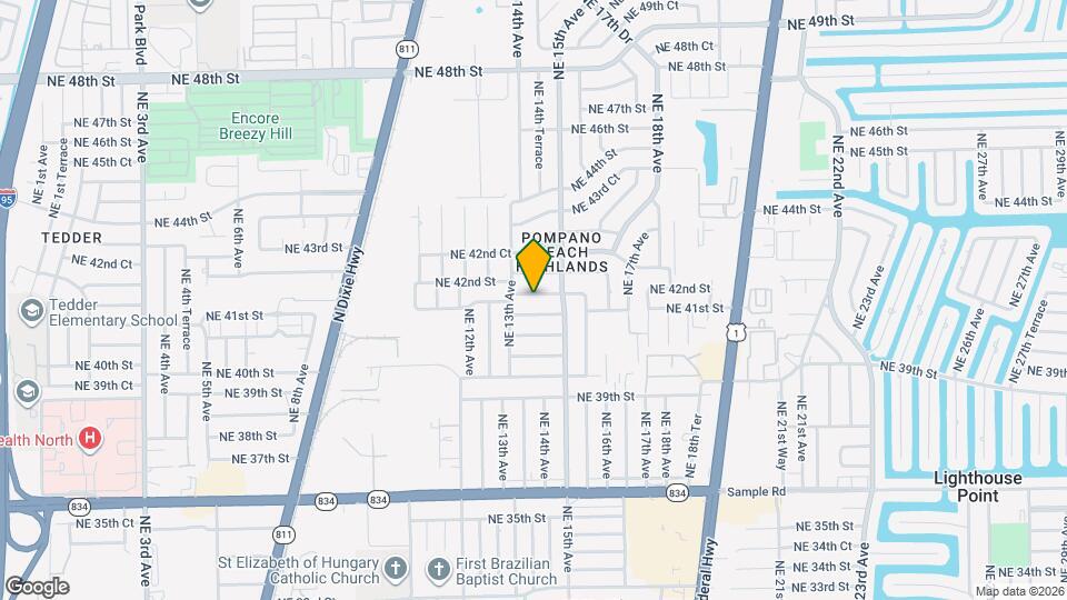 1330 NE 41st Dr Map and Location Details