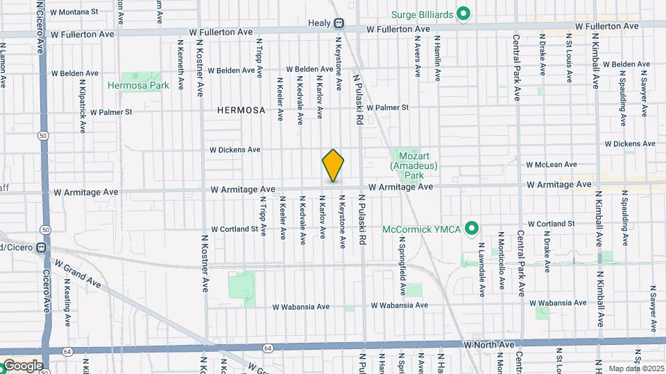 4058 W Armitage Ave Map and Location Details
