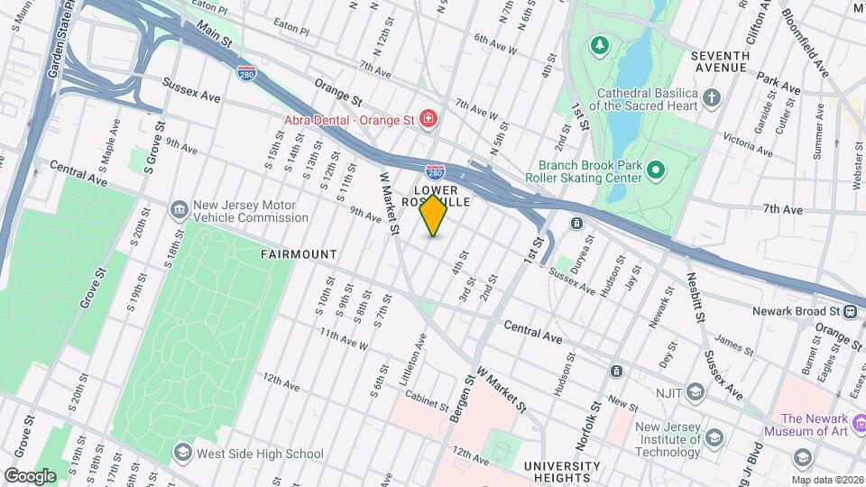 45 N 6th St, Unit 2 Map and Location Details