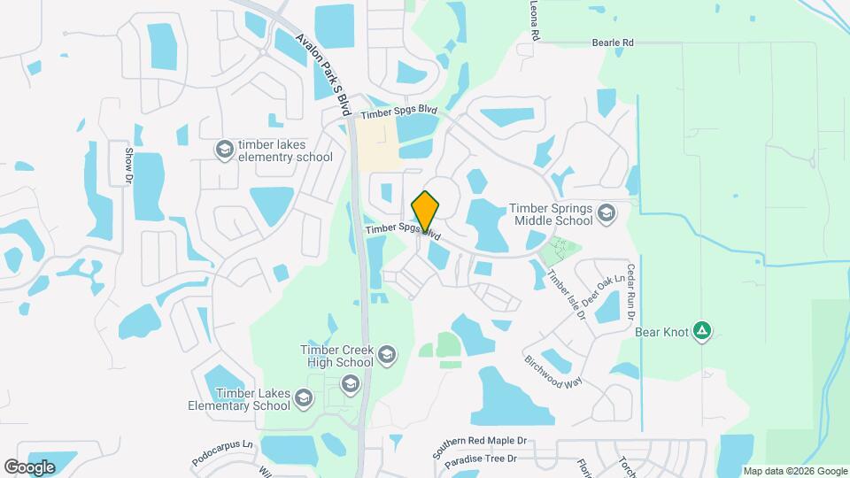 16583 Cedar Crest Dr Map and Location Details