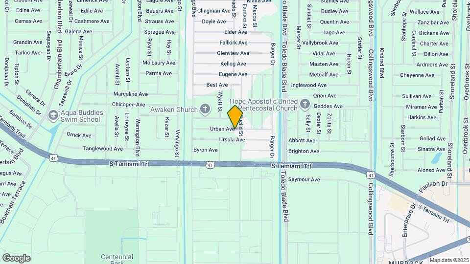 17145 Urban Ave Map and Location Details
