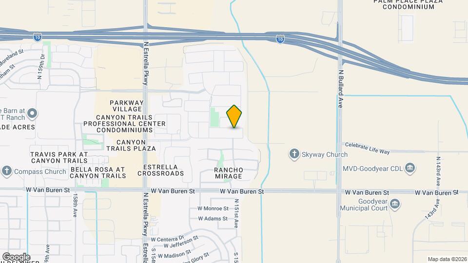 15075 W McKinley St Map and Location Details