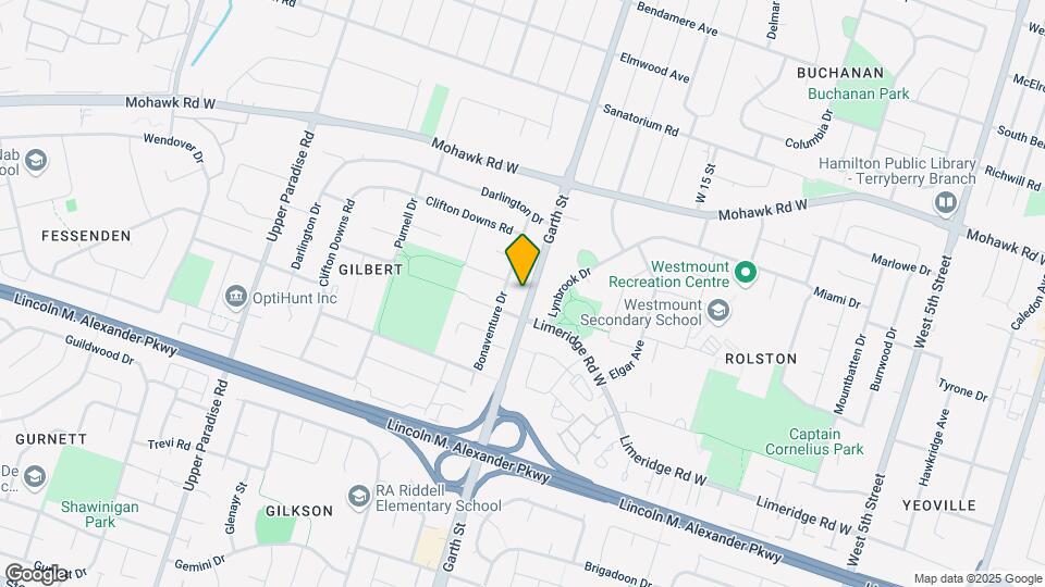 1048 Garth St Map and Location Details