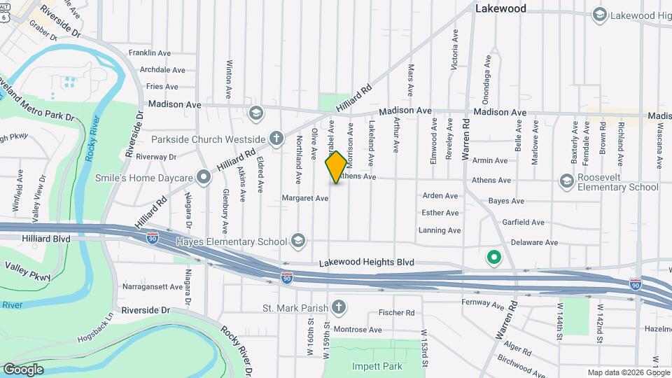 2121 Carabel Ave Map and Location Details