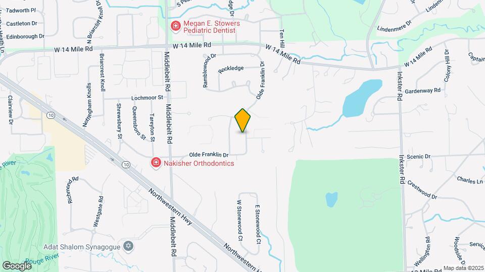 32203 Olde Franklin Dr Map and Location Details