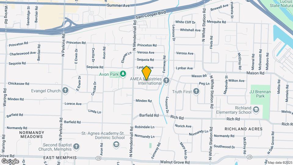 319 W Peg Ln Map and Location Details