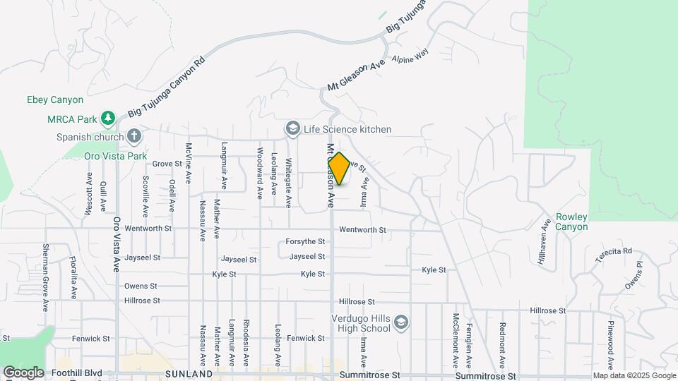 11004 Tinker Ave Map and Location Details