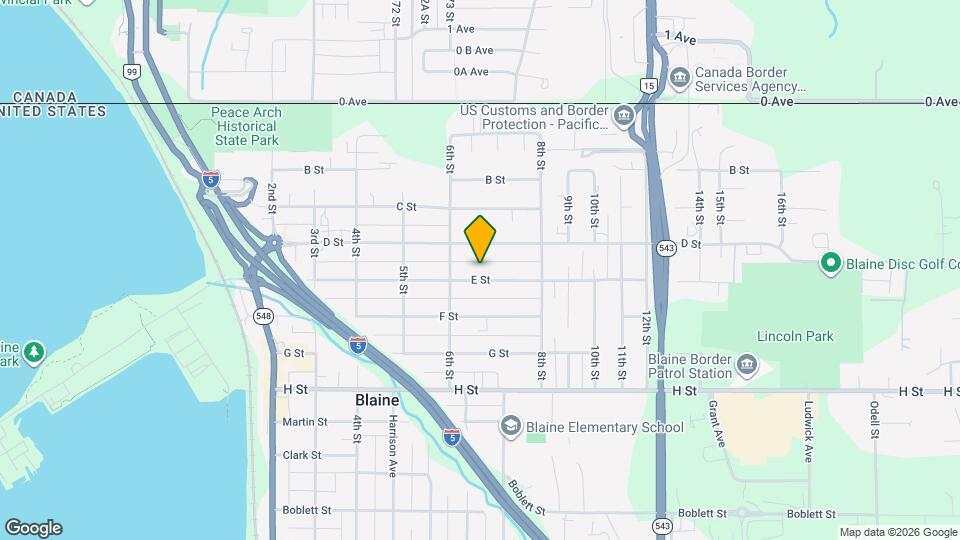 668 E St Map and Location Details