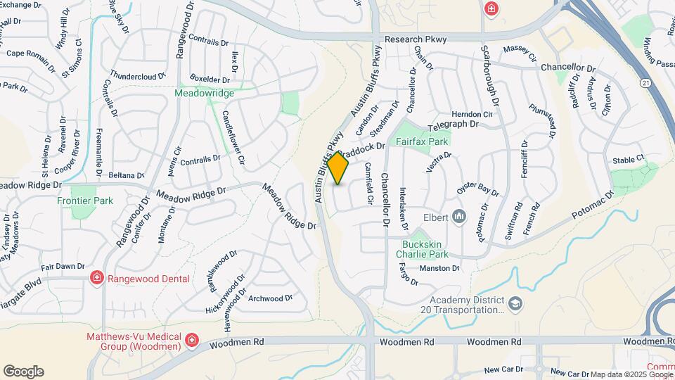 8145 Camfield Cir Mapa y Detalles de la Ubicación