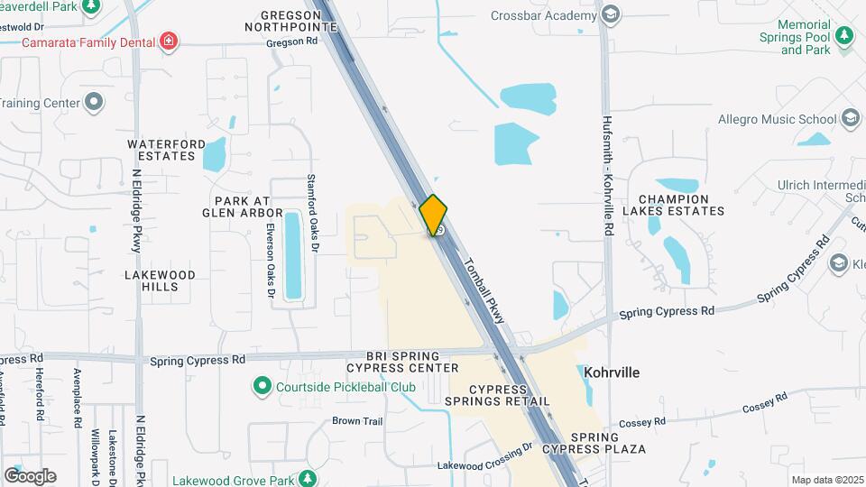 22803 Tomball Pkwy Map and Location Details