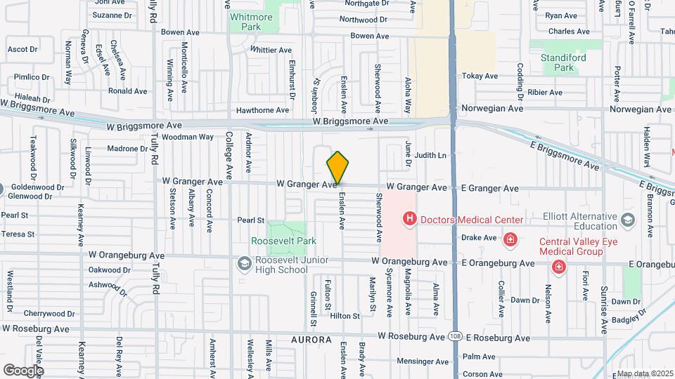 1553 Enslen Ave Map and Location Details