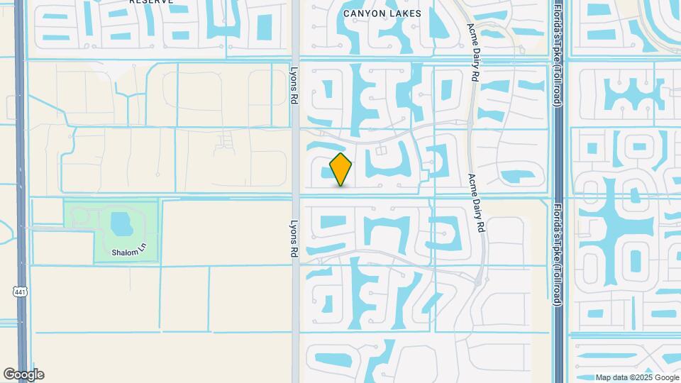 8845 Sandy Crest Ln Map and Location Details