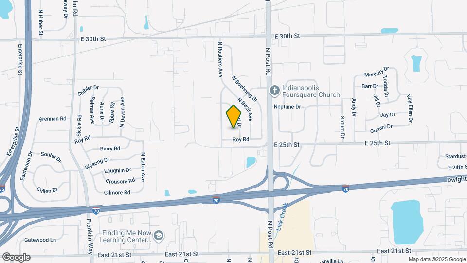 8815 Calbert Ct Map and Location Details