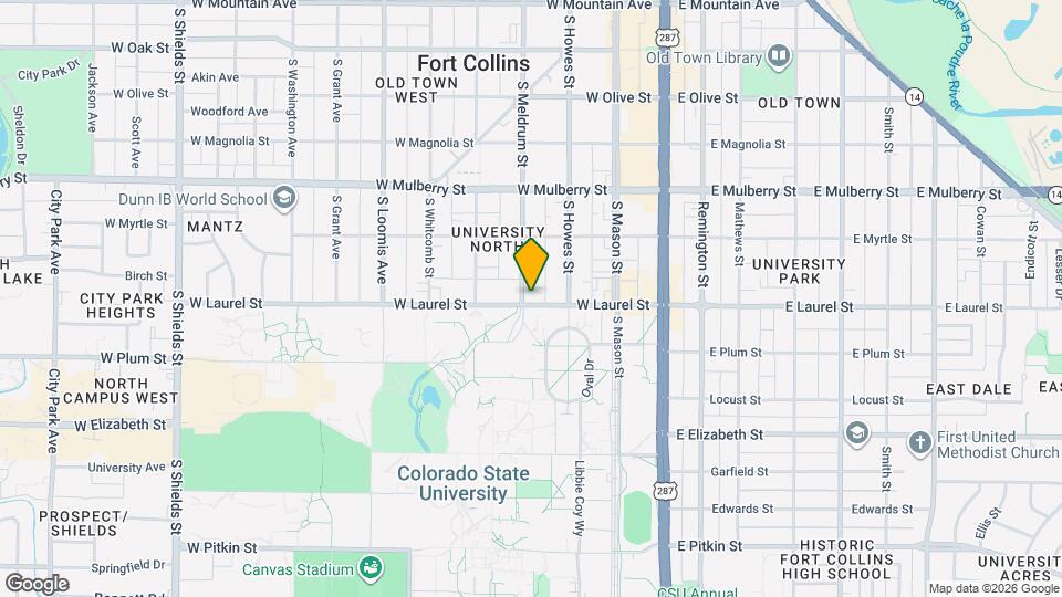 326 W Laurel St Map and Location Details