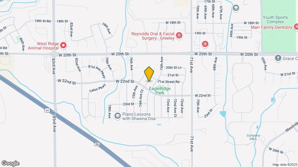 2156 74th Ave Ct Map and Location Details