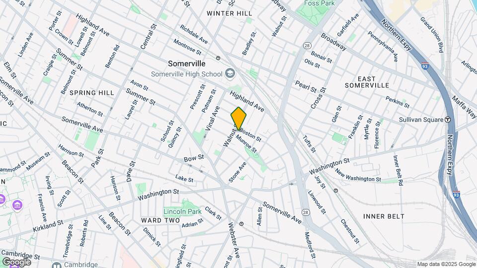 97 Munroe St, Unit 2T Map and Location Details
