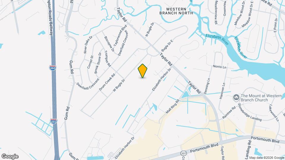 2870 Baldwin Dr Map and Location Details