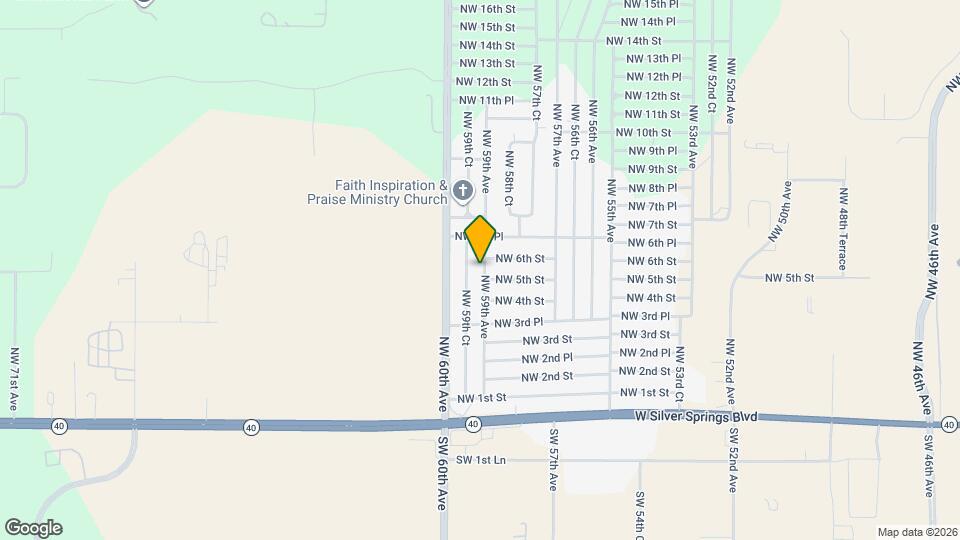 550 NW 59th Ave Map and Location Details