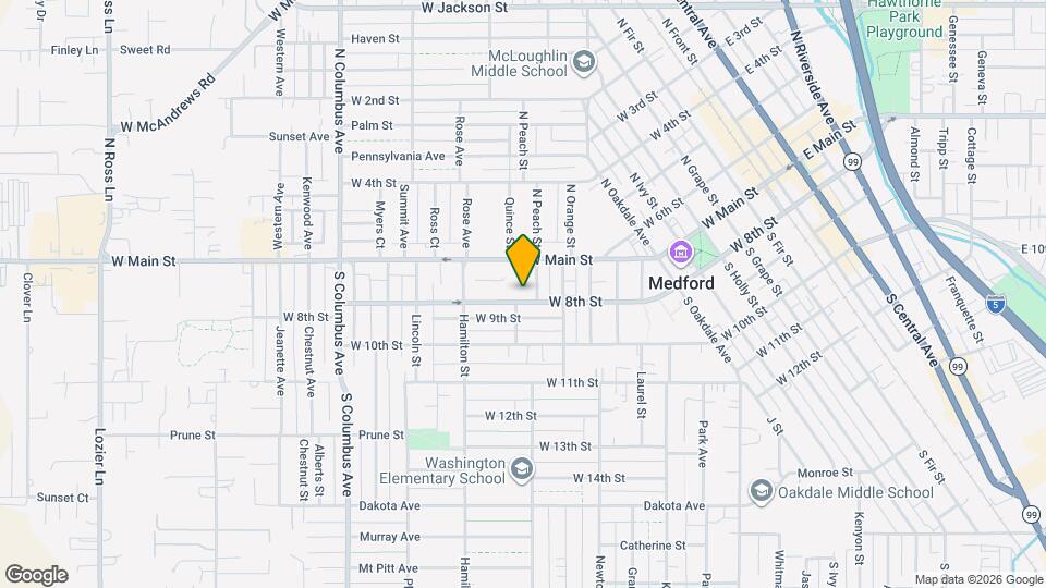 1110-1112 W 8th St Map and Location Details