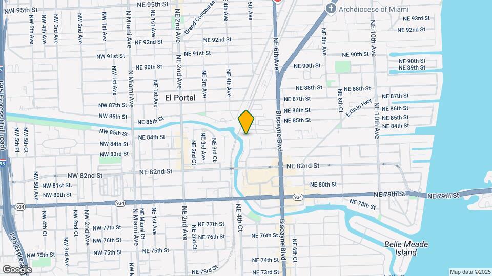 8384 NE 4th Pl Map and Location Details