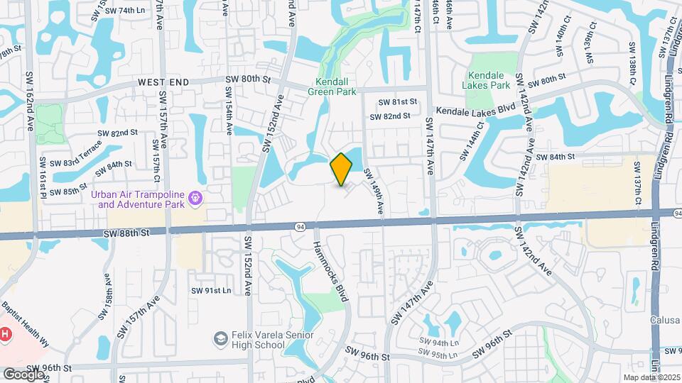 8550 SW 149th Ave Map and Location Details