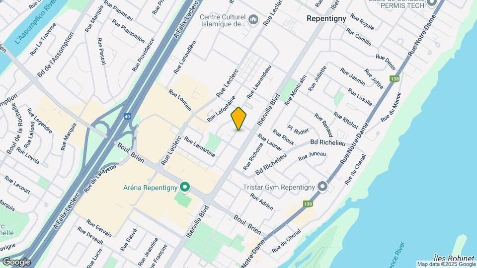 510 Langevin Rue Map and Location Details