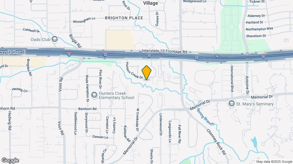 8323 Hunters Creek Dr Map and Location Details