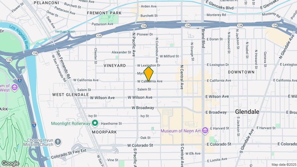 428 W California Ave Map and Location Details