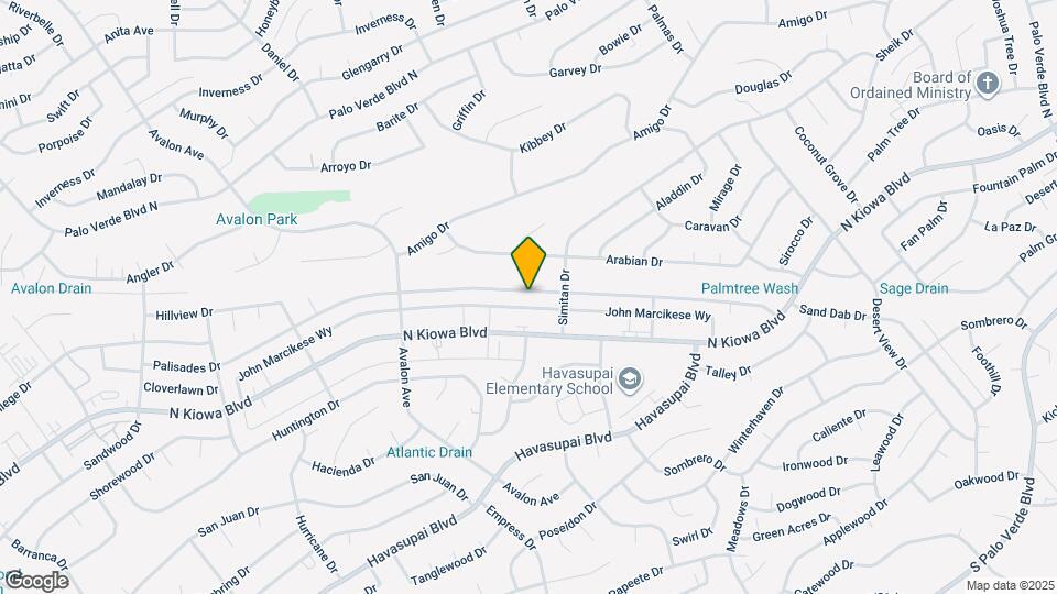 2820 Palisades Dr Map and Location Details
