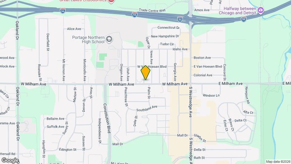 600 W Milham Ave Mapa y Detalles de la Ubicación