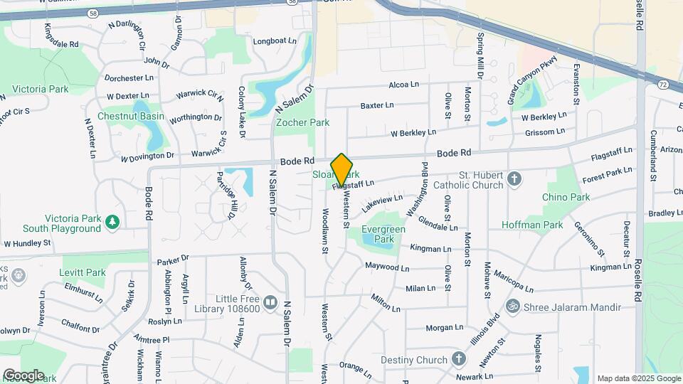 755 Flagstaff Ln Map and Location Details