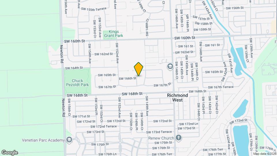 16601 SW 149th Pl Map and Location Details