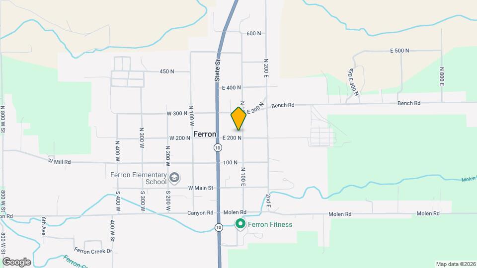 85 E 200 N Map and Location Details