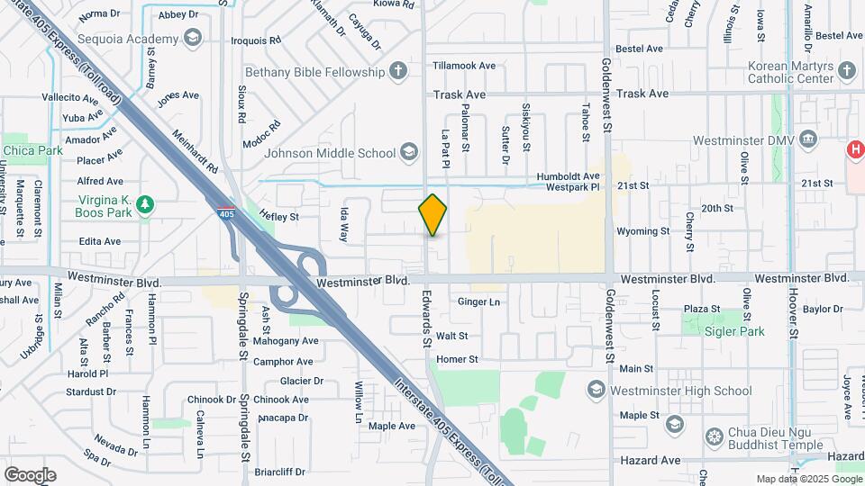 13896 Edwards St Map and Location Details