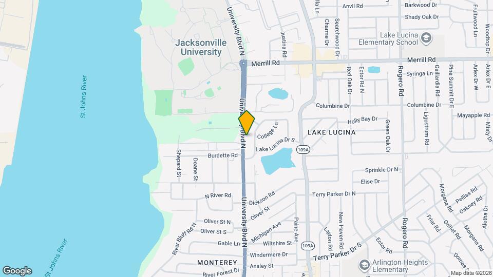 2333 University Blvd N Mapa y Detalles de la Ubicación