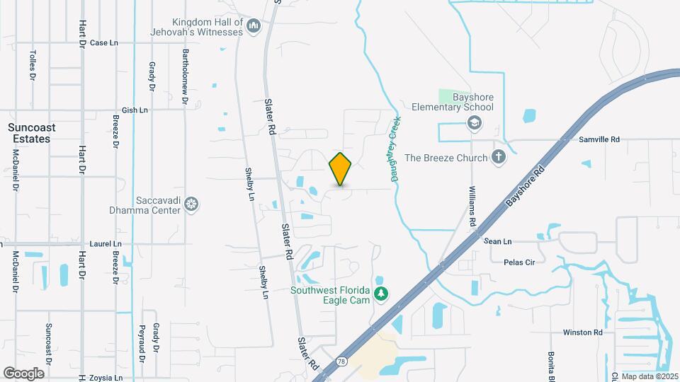 6550 Hidden Oaks Dr Map and Location Details