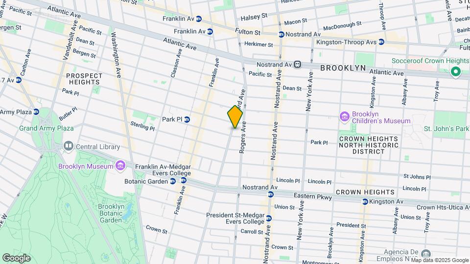 1441 Bedford Ave Mapa y Detalles de la Ubicación