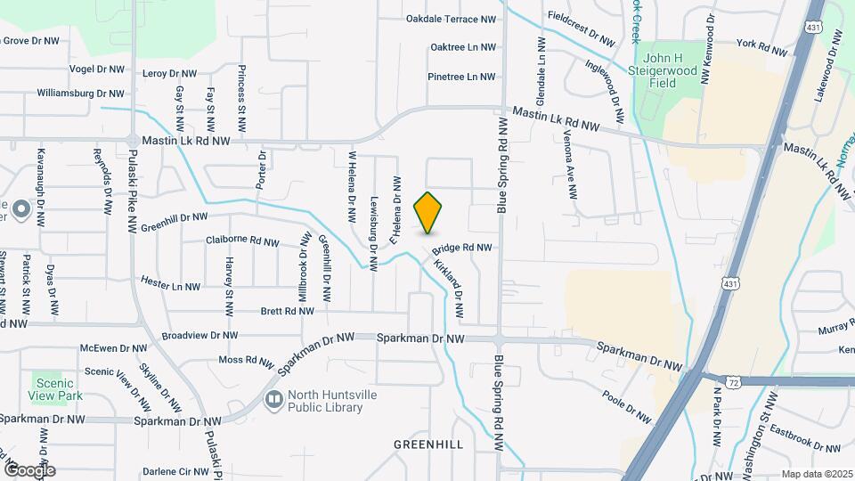 3102 Kirkland Dr NW Map and Location Details