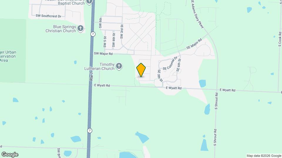 203 SW Marigold St Map and Location Details