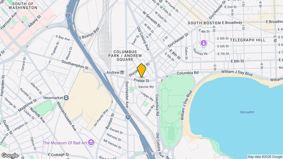 33 Ward St, Unit 1 Map and Location Details