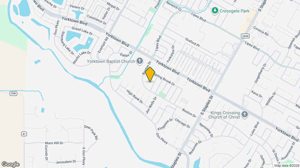 5125 Creekmont Dr Mapa y Detalles de la Ubicación