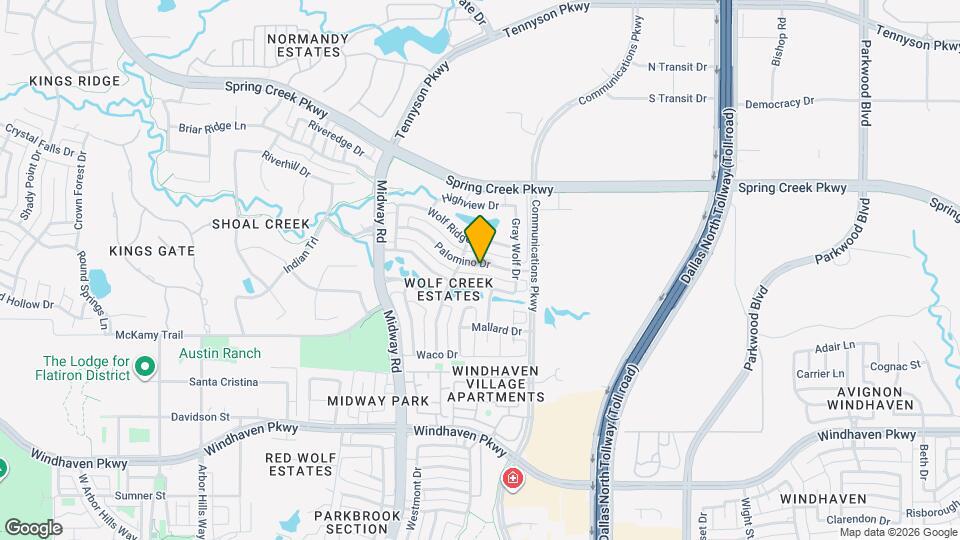 6132 Palomino Dr Map and Location Details