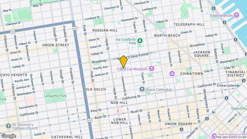 1278 Jackson St Map and Location Details