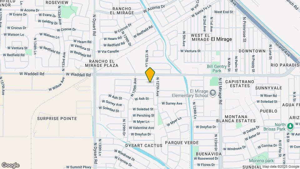 12724 W Voltaire Ave Map and Location Details