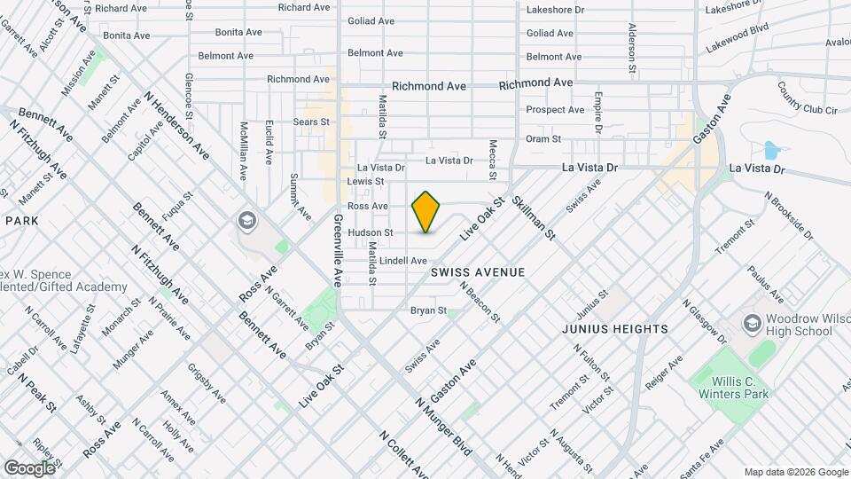 5922 Hudson St Map and Location Details