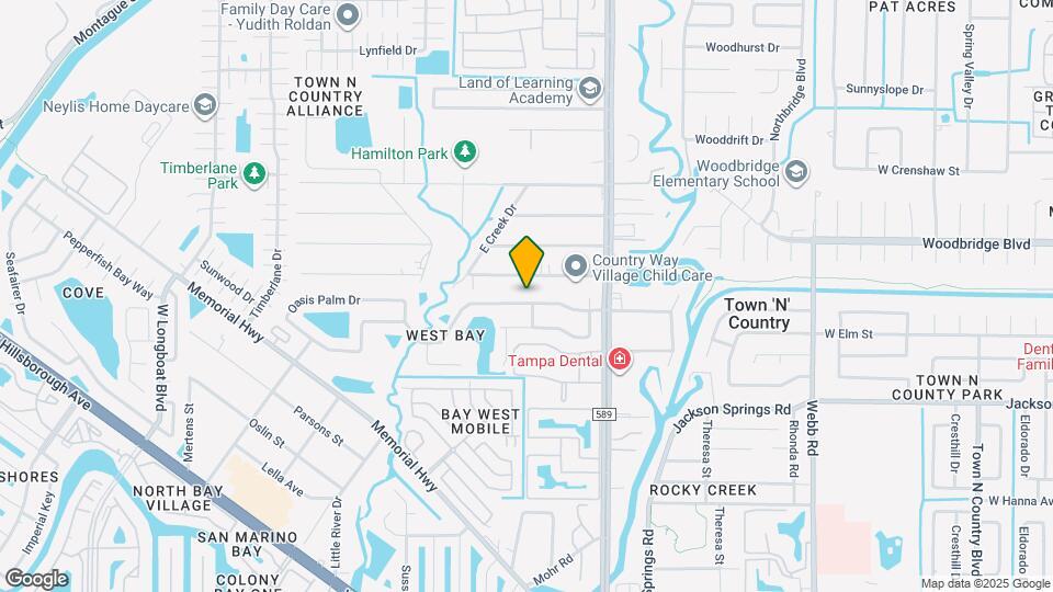 9001 Westbay Blvd Mapa y Detalles de la Ubicación