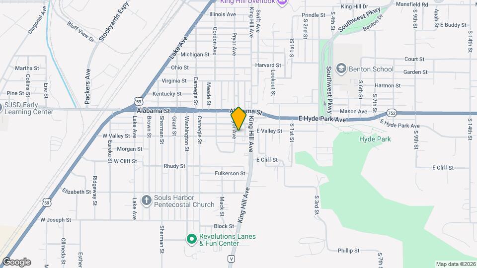 123 W Valley St Mapa y Detalles de la Ubicación